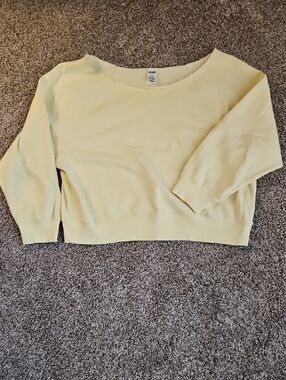 VS PINK off Shoulder Sweatshirt